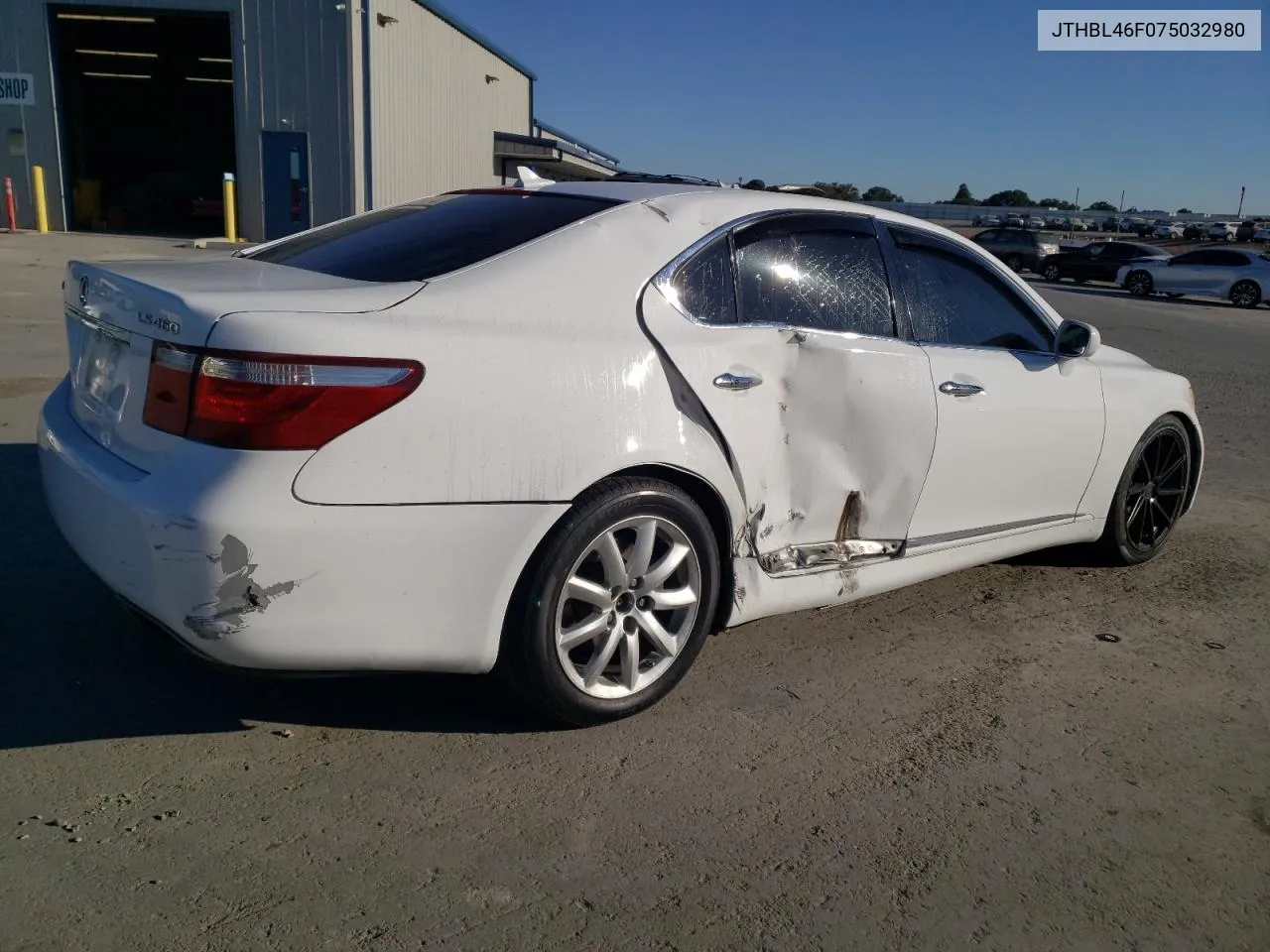 JTHBL46F075032980 2007 Lexus Ls 460