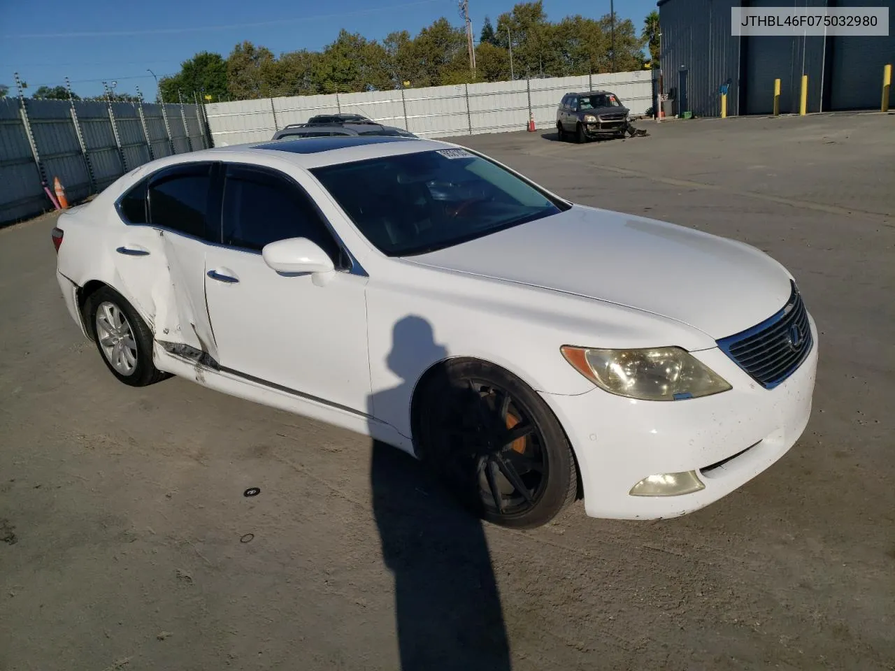 JTHBL46F075032980 2007 Lexus Ls 460