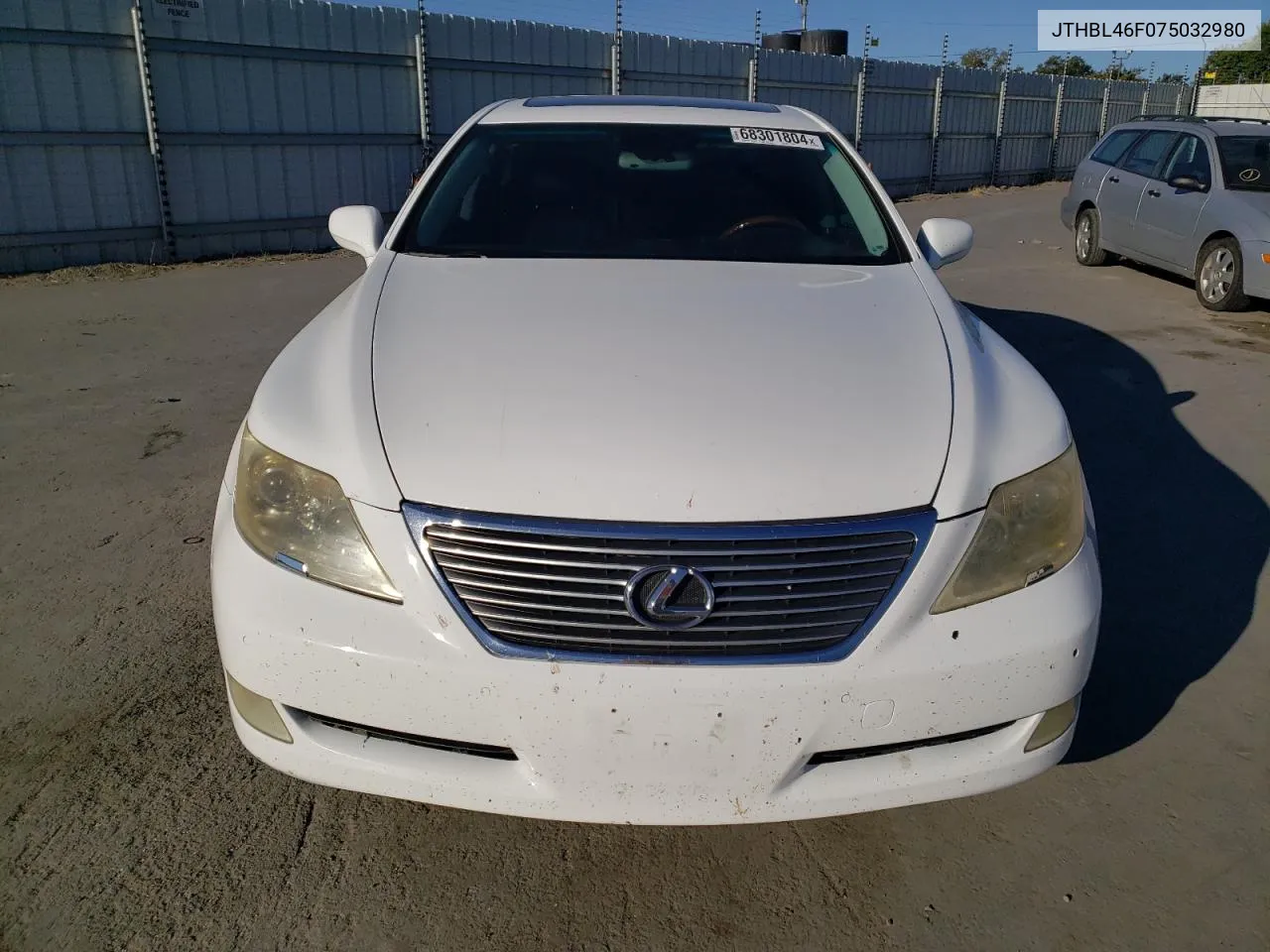 JTHBL46F075032980 2007 Lexus Ls 460