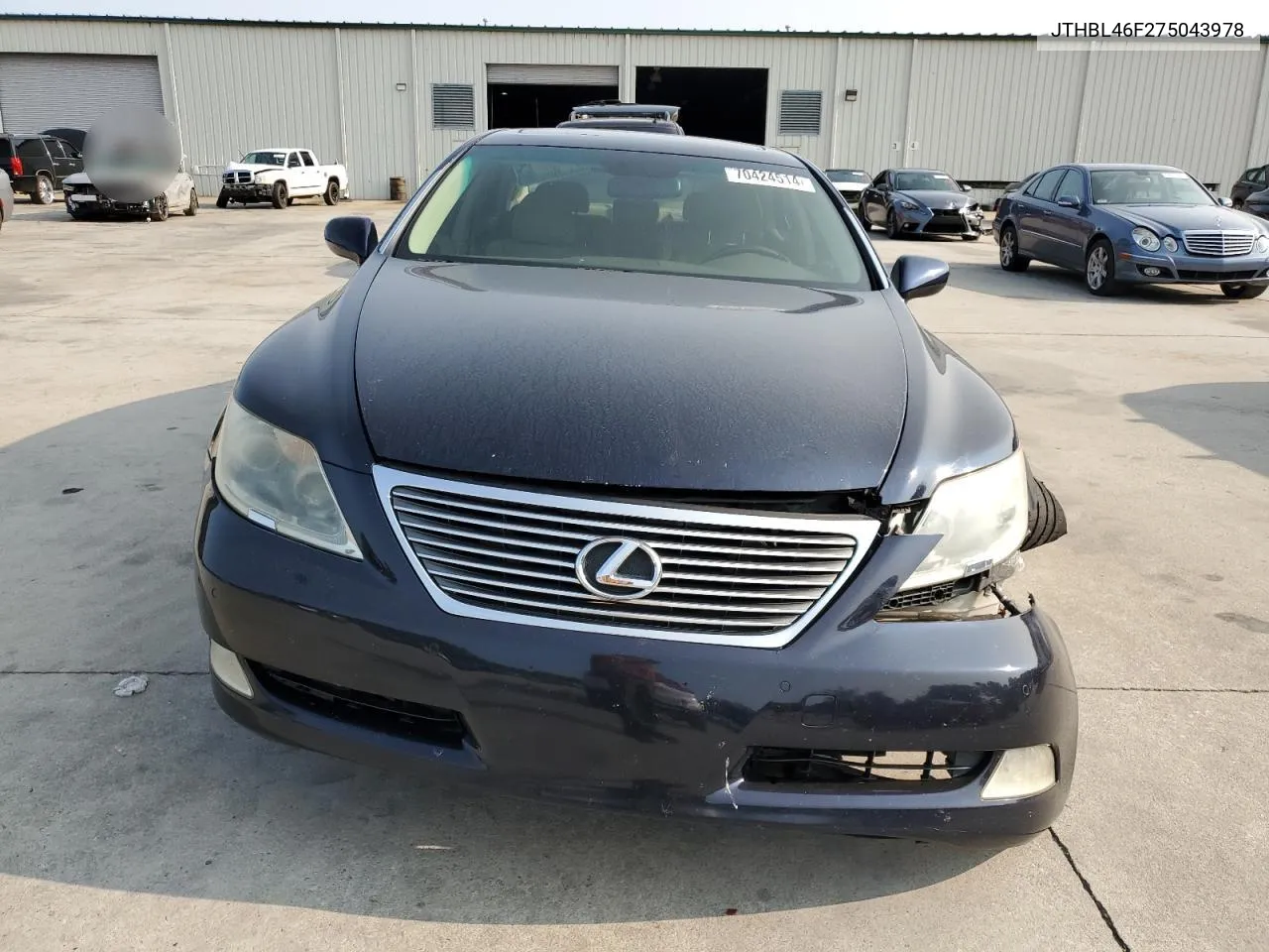 2007 Lexus Ls 460 VIN: JTHBL46F275043978 Lot: 70424514