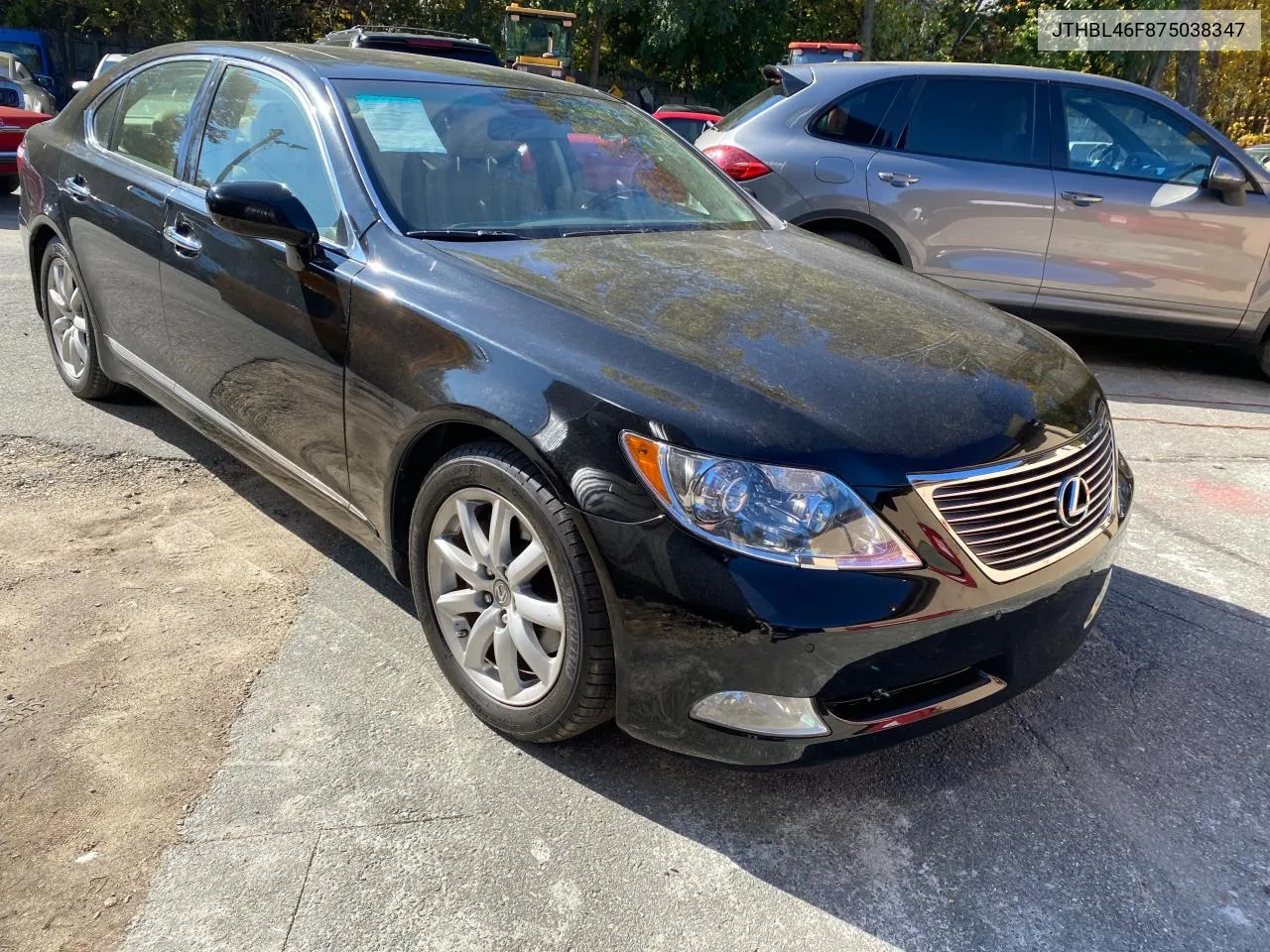 2007 Lexus Ls 460 VIN: JTHBL46F875038347 Lot: 70474144