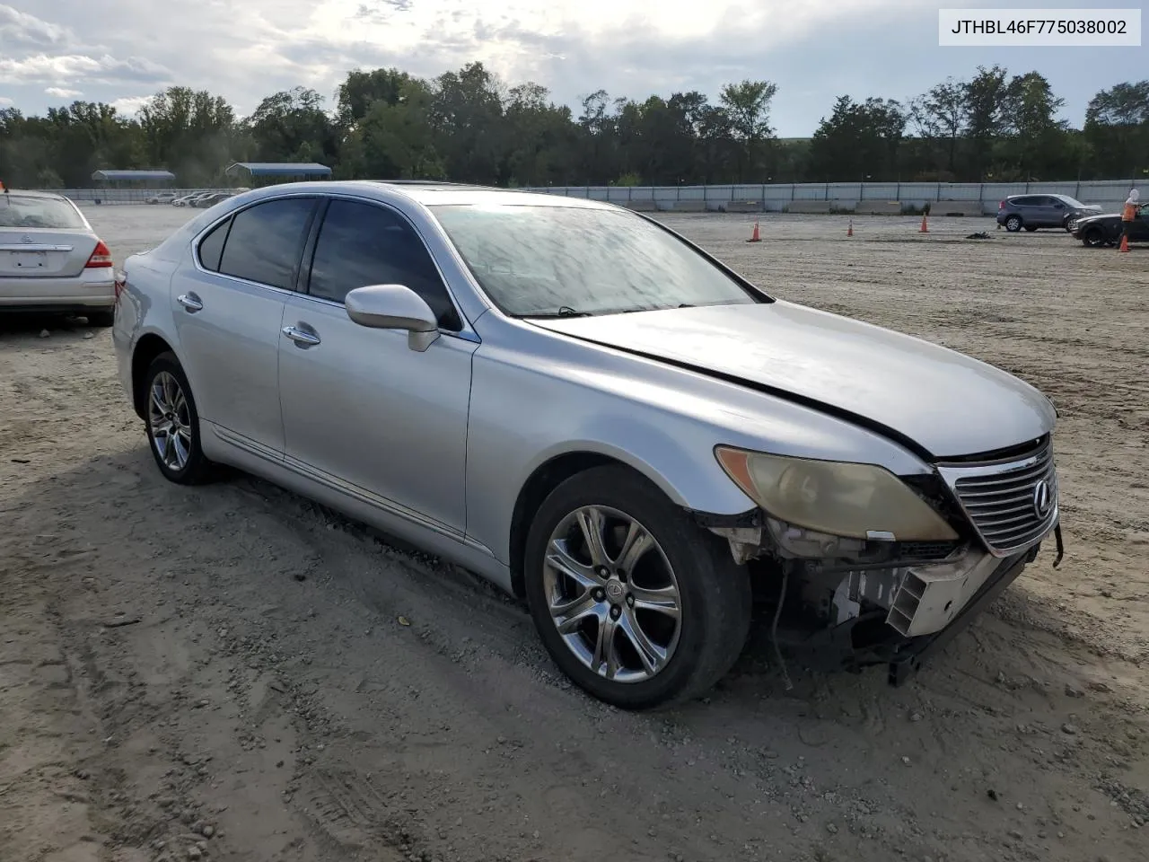 2007 Lexus Ls 460 VIN: JTHBL46F775038002 Lot: 70684004