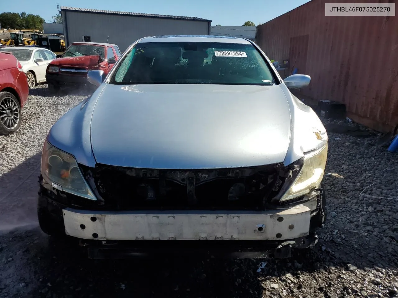 2007 Lexus Ls 460 VIN: JTHBL46F075025270 Lot: 70697384