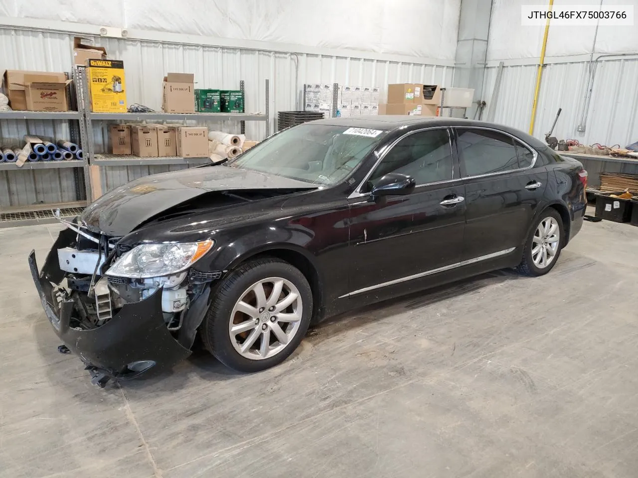 2007 Lexus Ls 460L VIN: JTHGL46FX75003766 Lot: 71042064