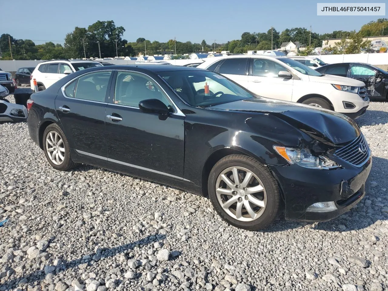 2007 Lexus Ls 460 VIN: JTHBL46F875041457 Lot: 71057124