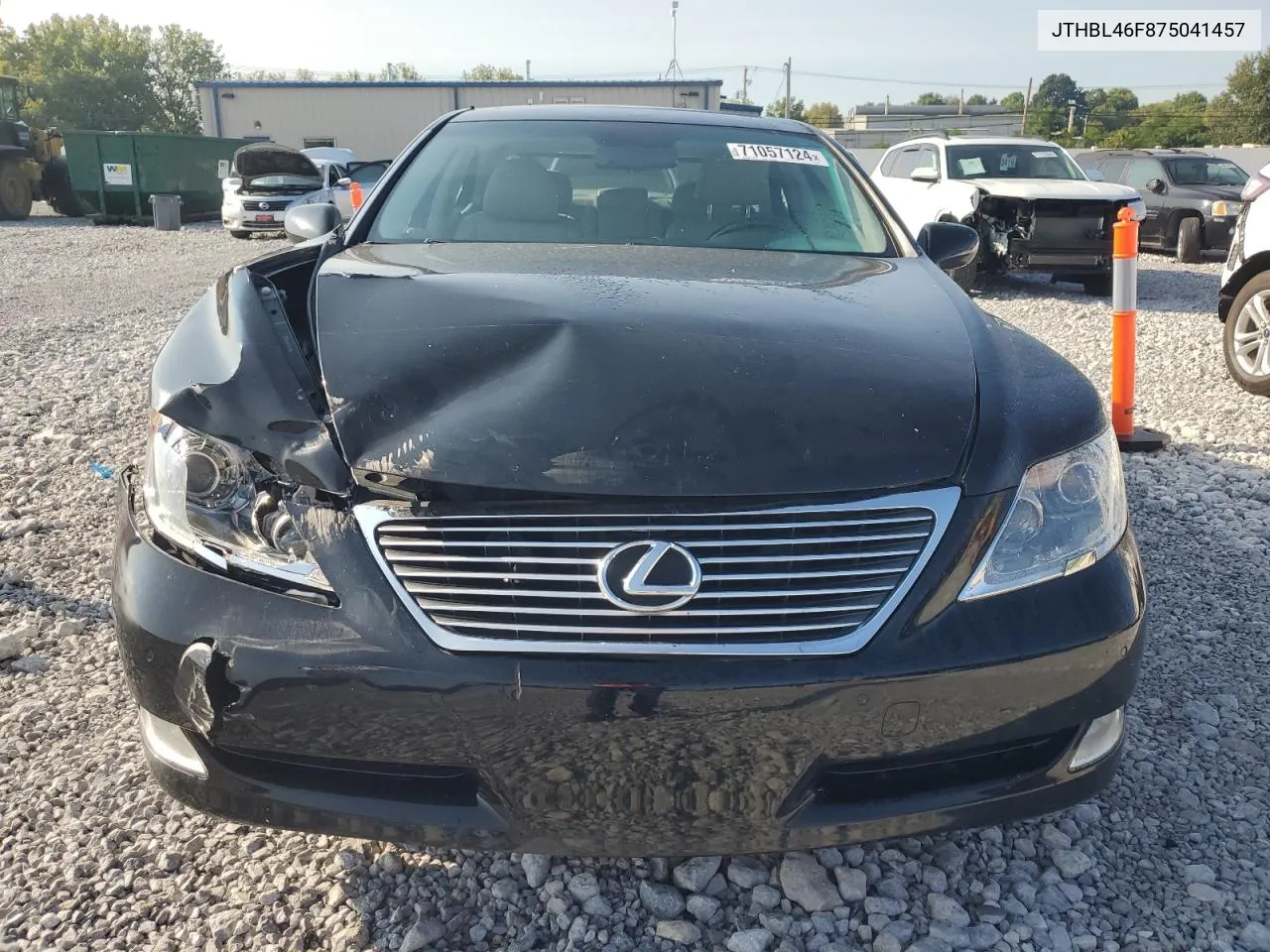 2007 Lexus Ls 460 VIN: JTHBL46F875041457 Lot: 71057124