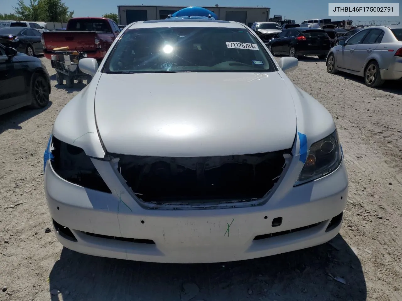 JTHBL46F175002791 2007 Lexus Ls 460