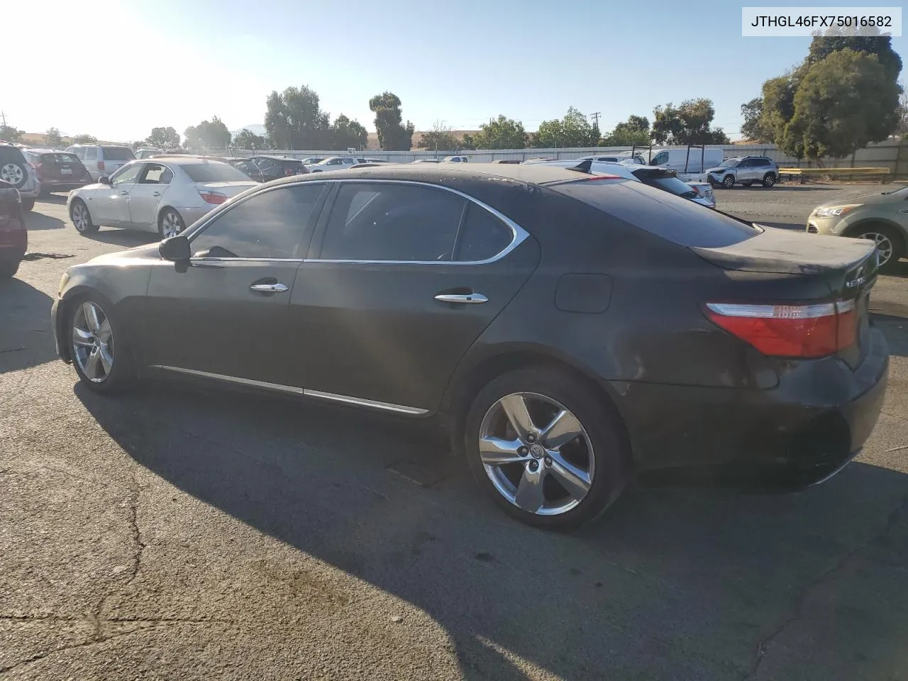 2007 Lexus Ls 460L VIN: JTHGL46FX75016582 Lot: 71438984