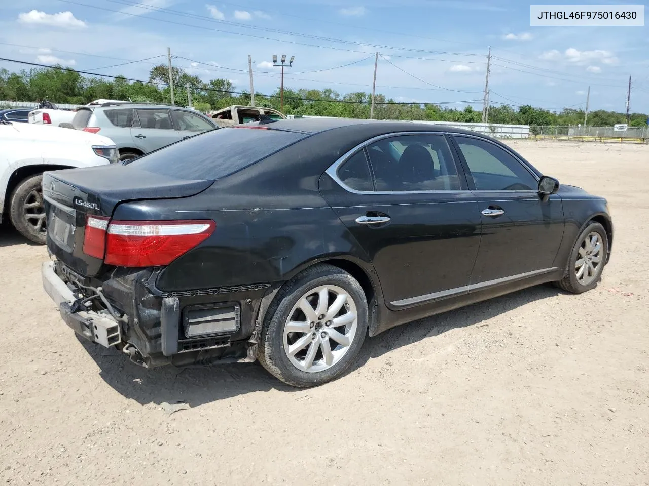 2007 Lexus Ls 460L VIN: JTHGL46F975016430 Lot: 71602544