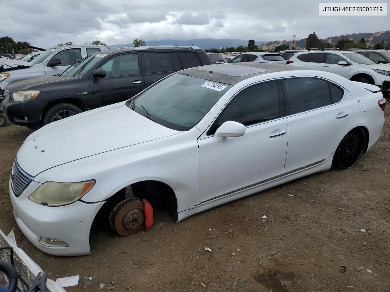 2007 Lexus Ls 460L VIN: JTHGL46F275001719 Lot: 71776414