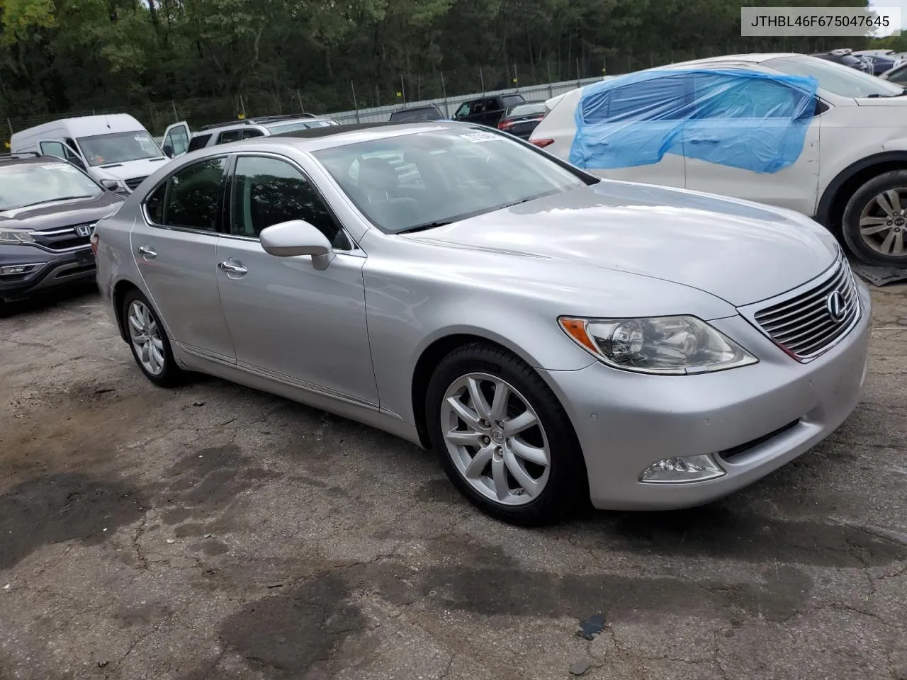 JTHBL46F675047645 2007 Lexus Ls 460