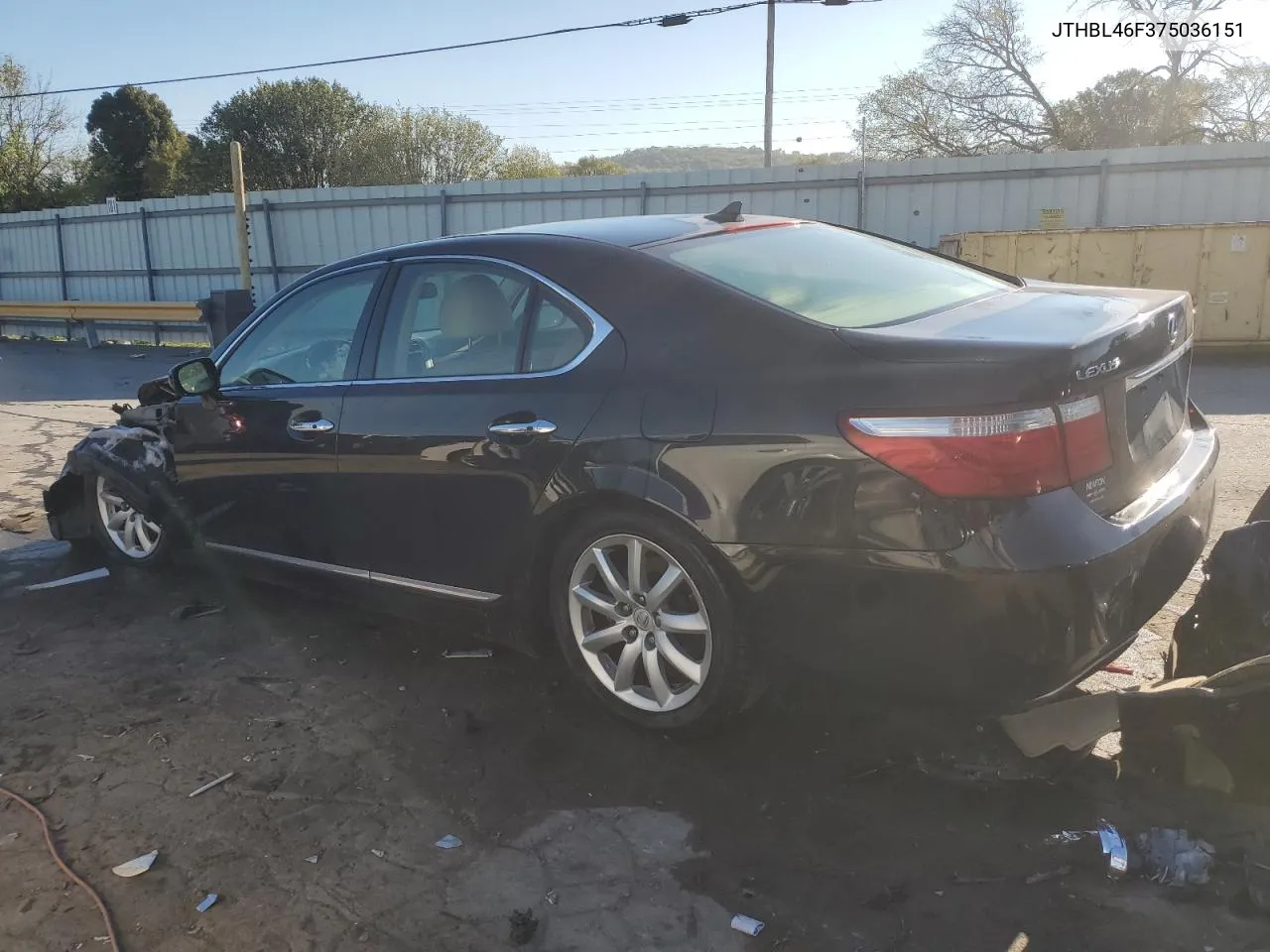 JTHBL46F375036151 2007 Lexus Ls 460