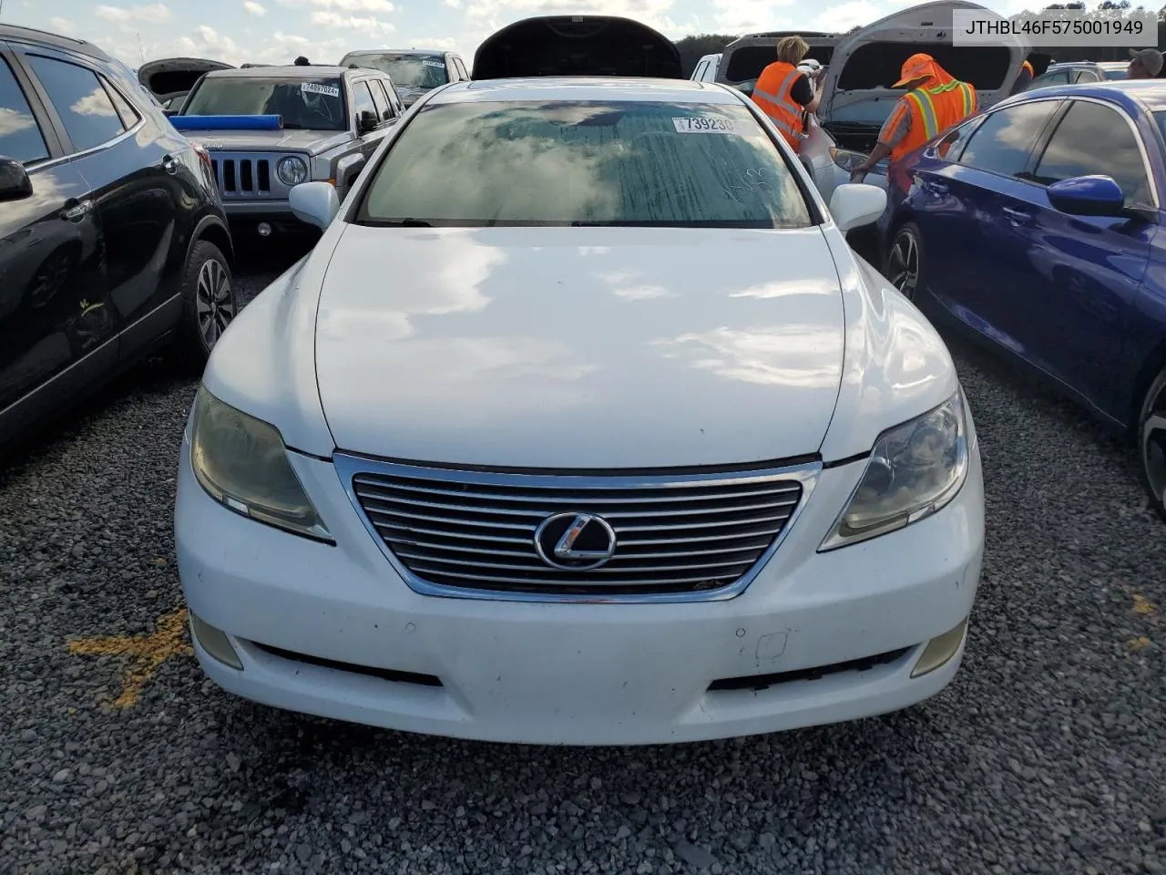 JTHBL46F575001949 2007 Lexus Ls 460