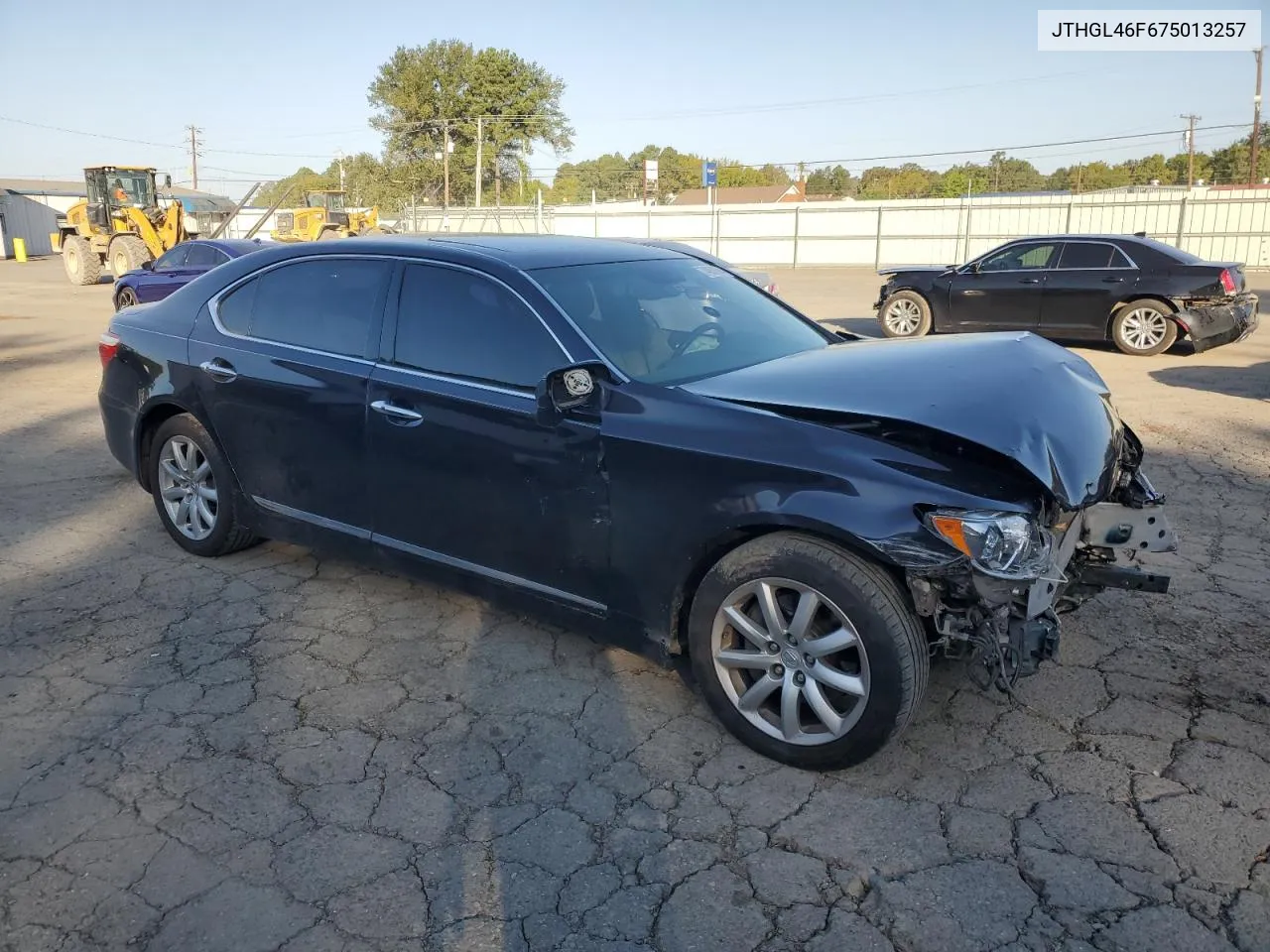 2007 Lexus Ls 460L VIN: JTHGL46F675013257 Lot: 74051804