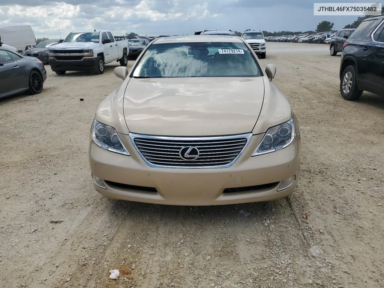 JTHBL46FX75035482 2007 Lexus Ls 460