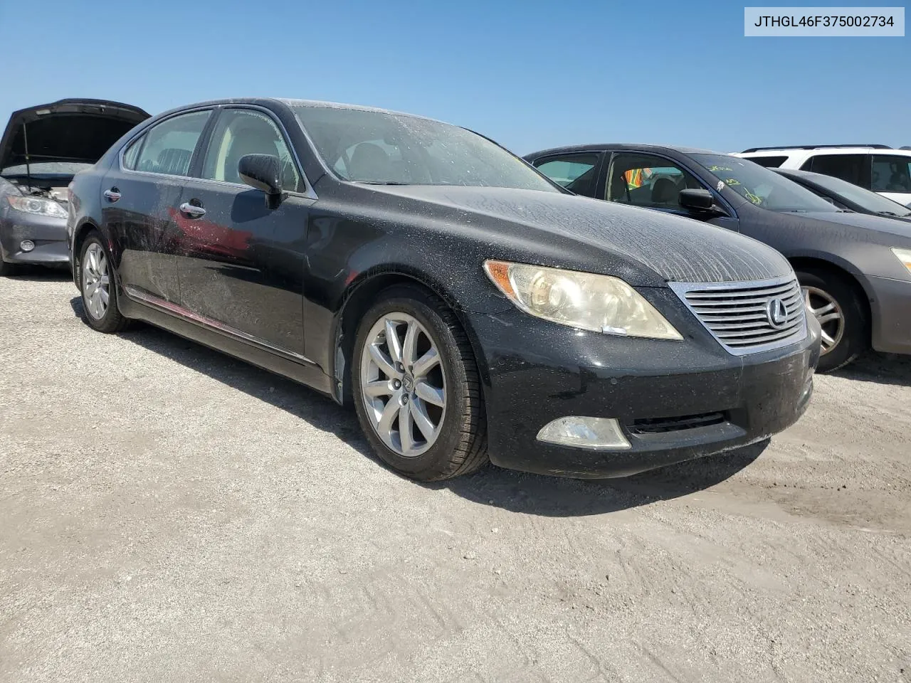 2007 Lexus Ls 460L VIN: JTHGL46F375002734 Lot: 74247304