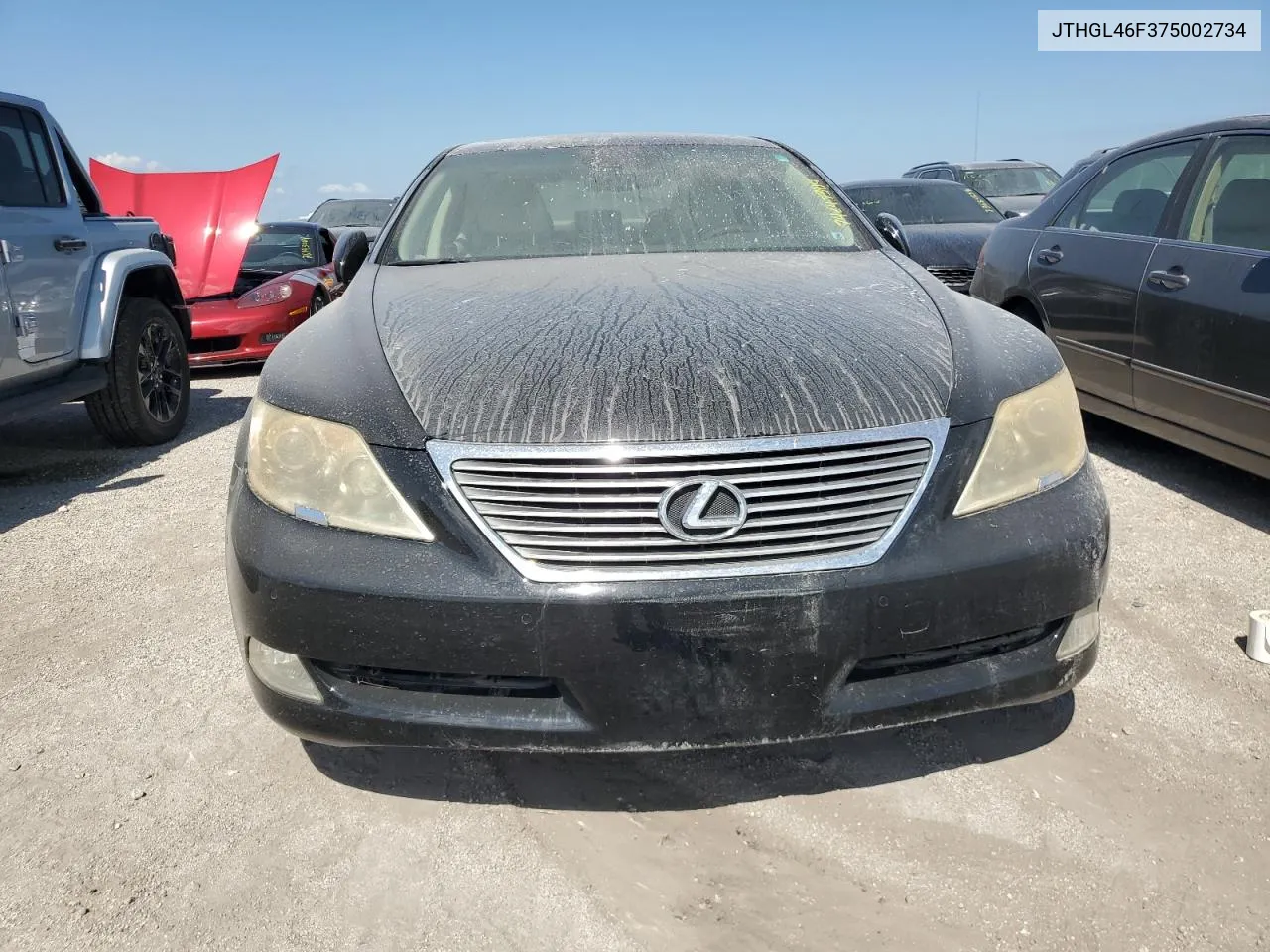 2007 Lexus Ls 460L VIN: JTHGL46F375002734 Lot: 74247304