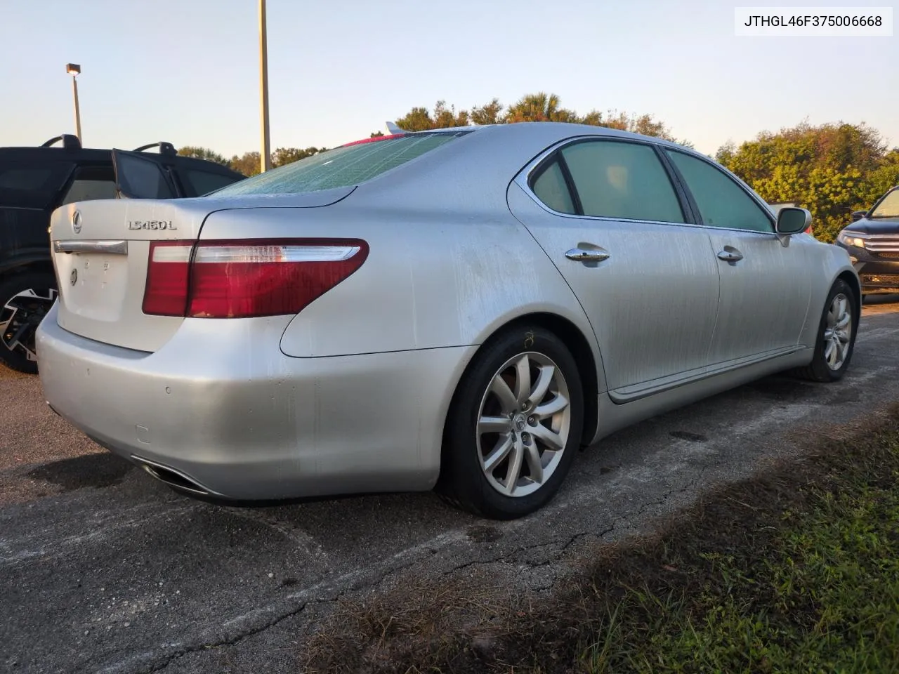 2007 Lexus Ls 460L VIN: JTHGL46F375006668 Lot: 74385654