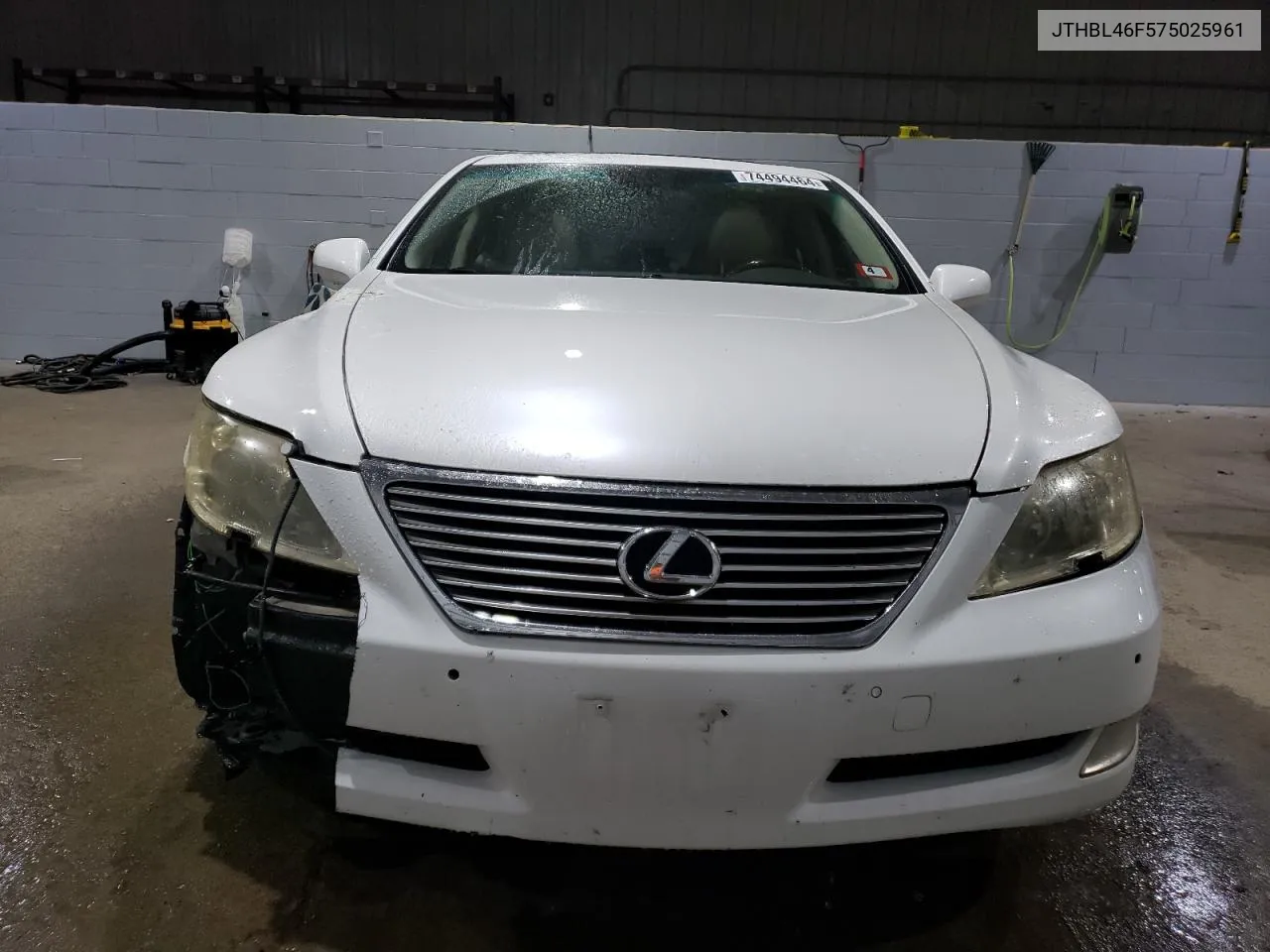 2007 Lexus Ls 460 VIN: JTHBL46F575025961 Lot: 74494464