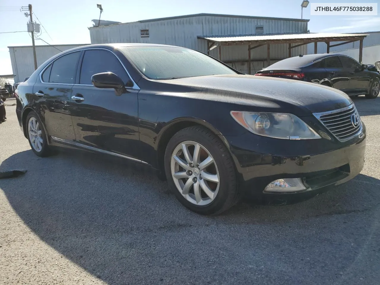 2007 Lexus Ls 460 VIN: JTHBL46F775038288 Lot: 74927704