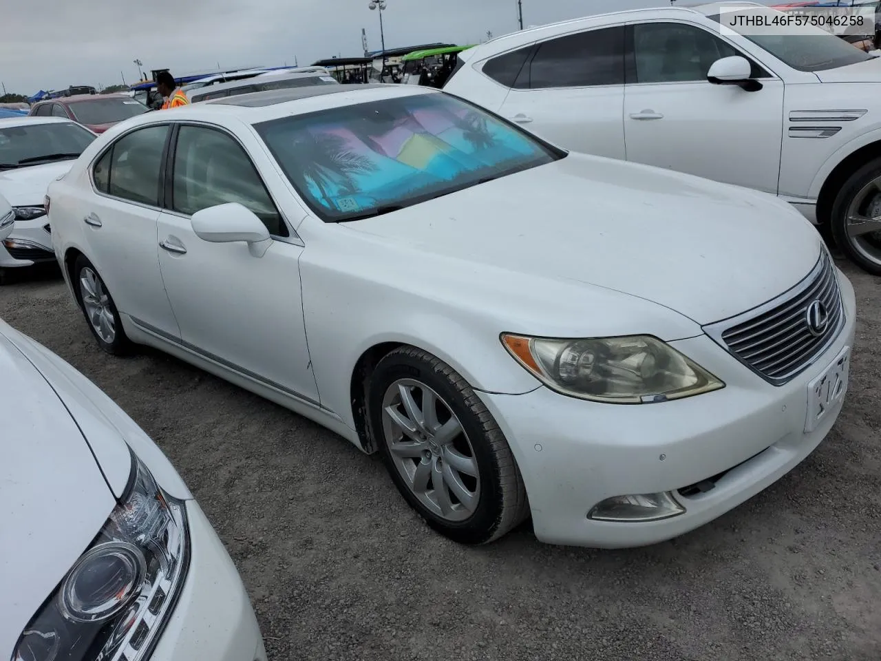 2007 Lexus Ls 460 VIN: JTHBL46F575046258 Lot: 74992174