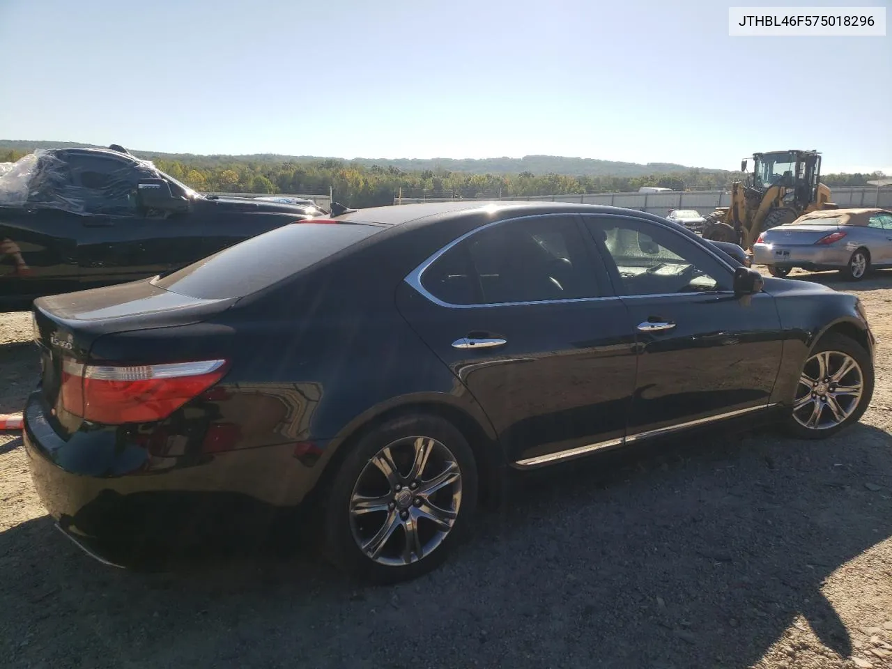 2007 Lexus Ls 460 VIN: JTHBL46F575018296 Lot: 75011504