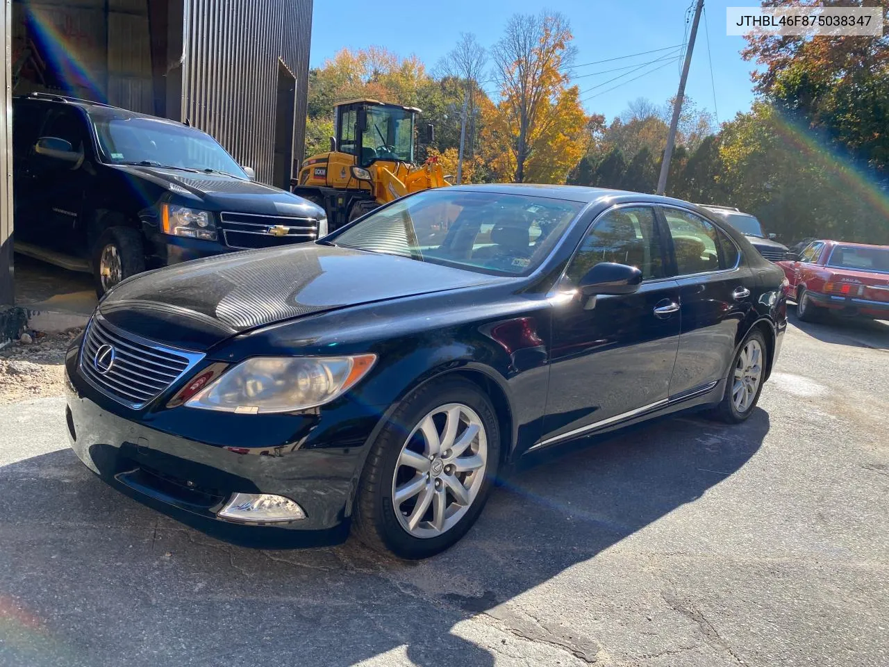 2007 Lexus Ls 460 VIN: JTHBL46F875038347 Lot: 75664894