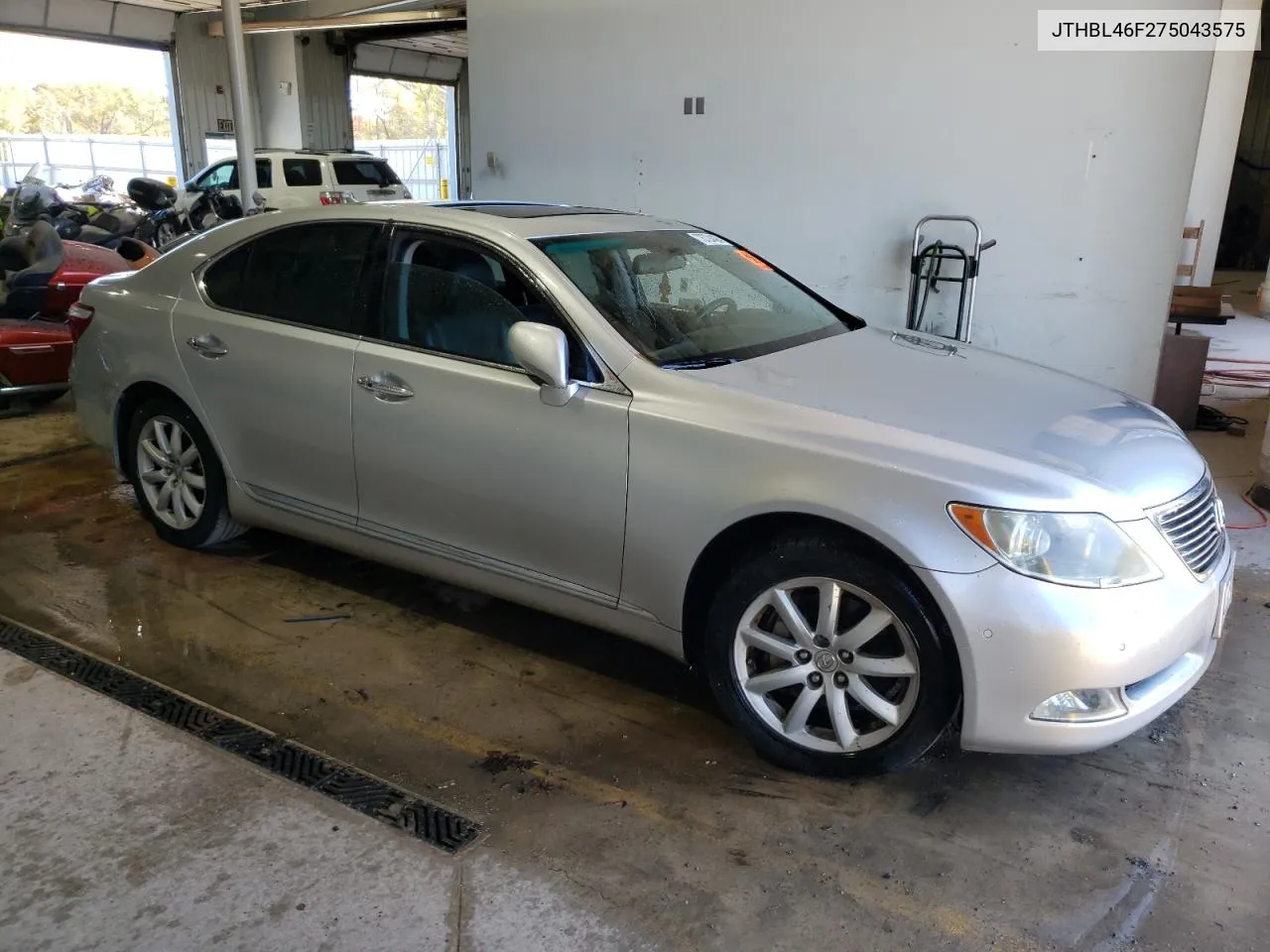 2007 Lexus Ls 460 VIN: JTHBL46F275043575 Lot: 76724424