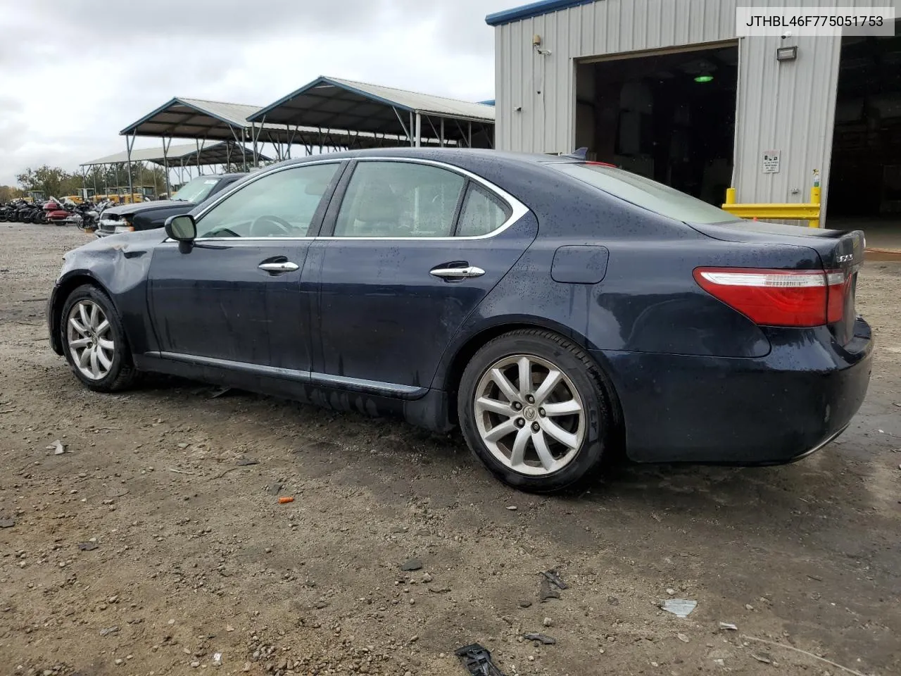 2007 Lexus Ls 460 VIN: JTHBL46F775051753 Lot: 79006974