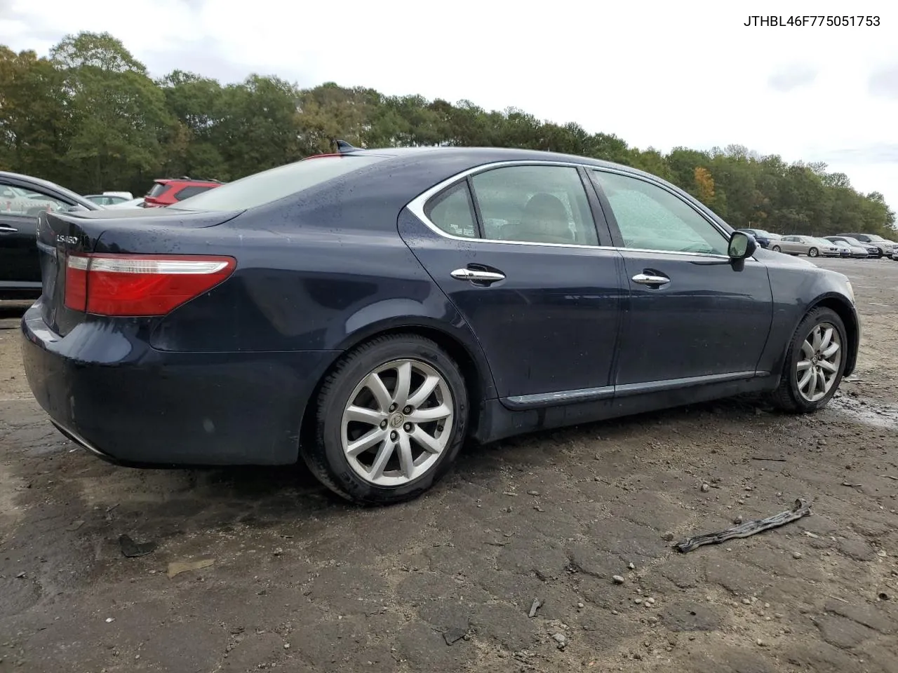 2007 Lexus Ls 460 VIN: JTHBL46F775051753 Lot: 79006974