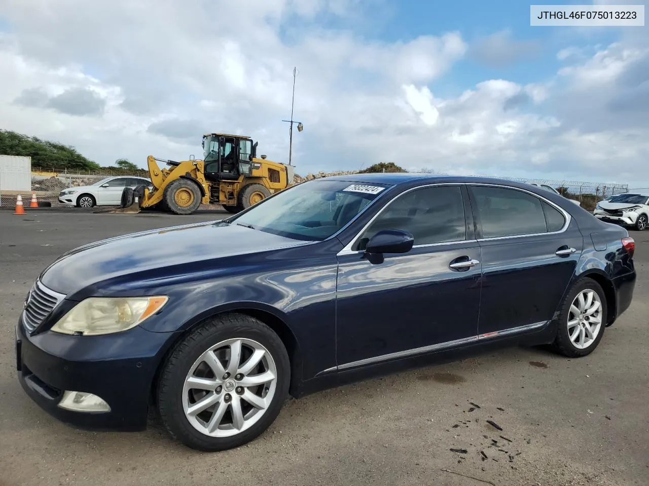 2007 Lexus Ls 460L VIN: JTHGL46F075013223 Lot: 79322424