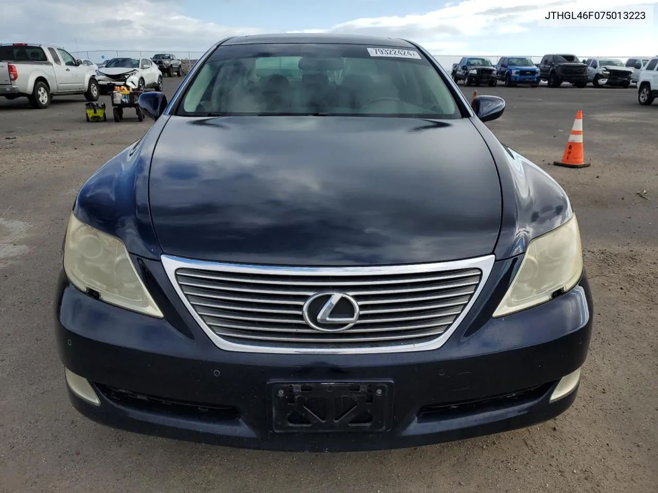 2007 Lexus Ls 460L VIN: JTHGL46F075013223 Lot: 79322424