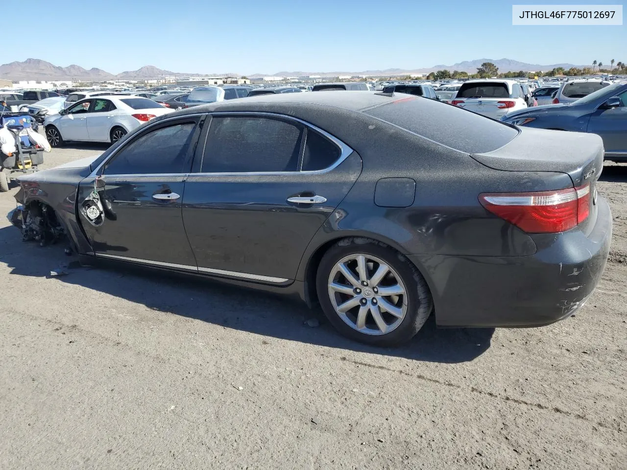 2007 Lexus Ls 460L VIN: JTHGL46F775012697 Lot: 79967864