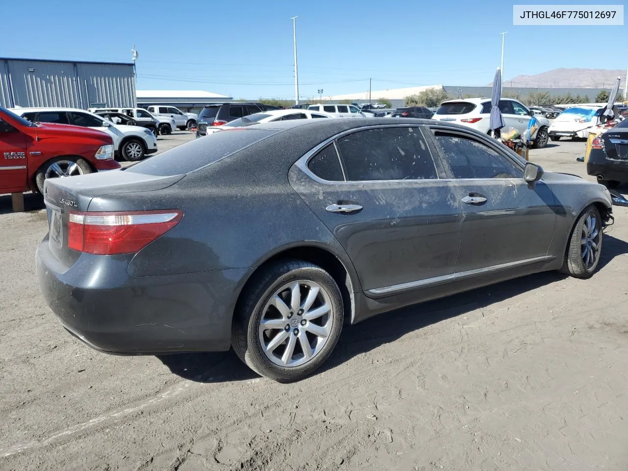 2007 Lexus Ls 460L VIN: JTHGL46F775012697 Lot: 79967864