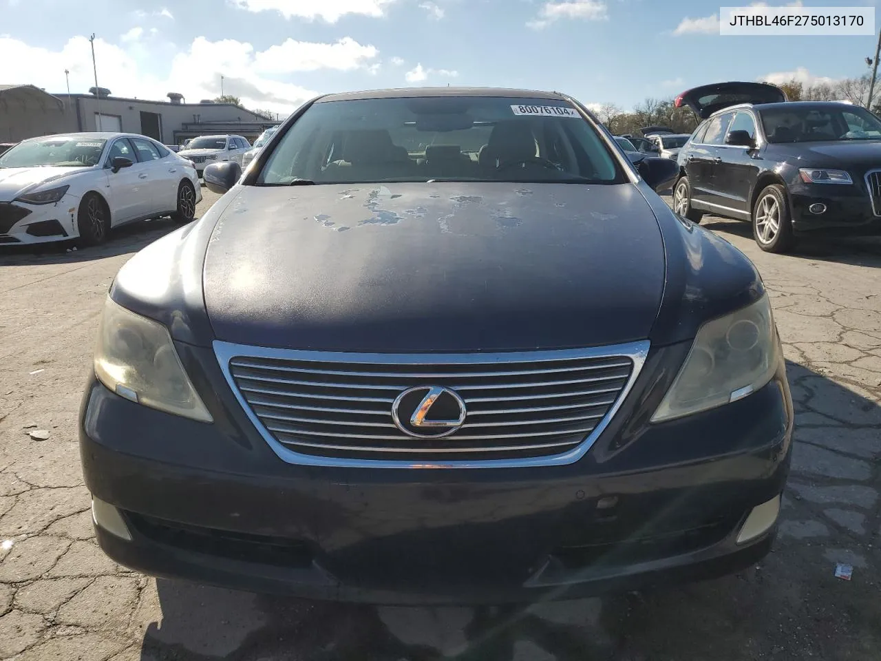 2007 Lexus Ls 460 VIN: JTHBL46F275013170 Lot: 80076104