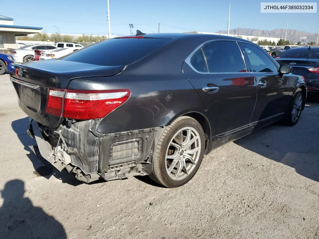 2008 Lexus Ls 460L VIN: JTHGL46F385032334 Lot: 50369714