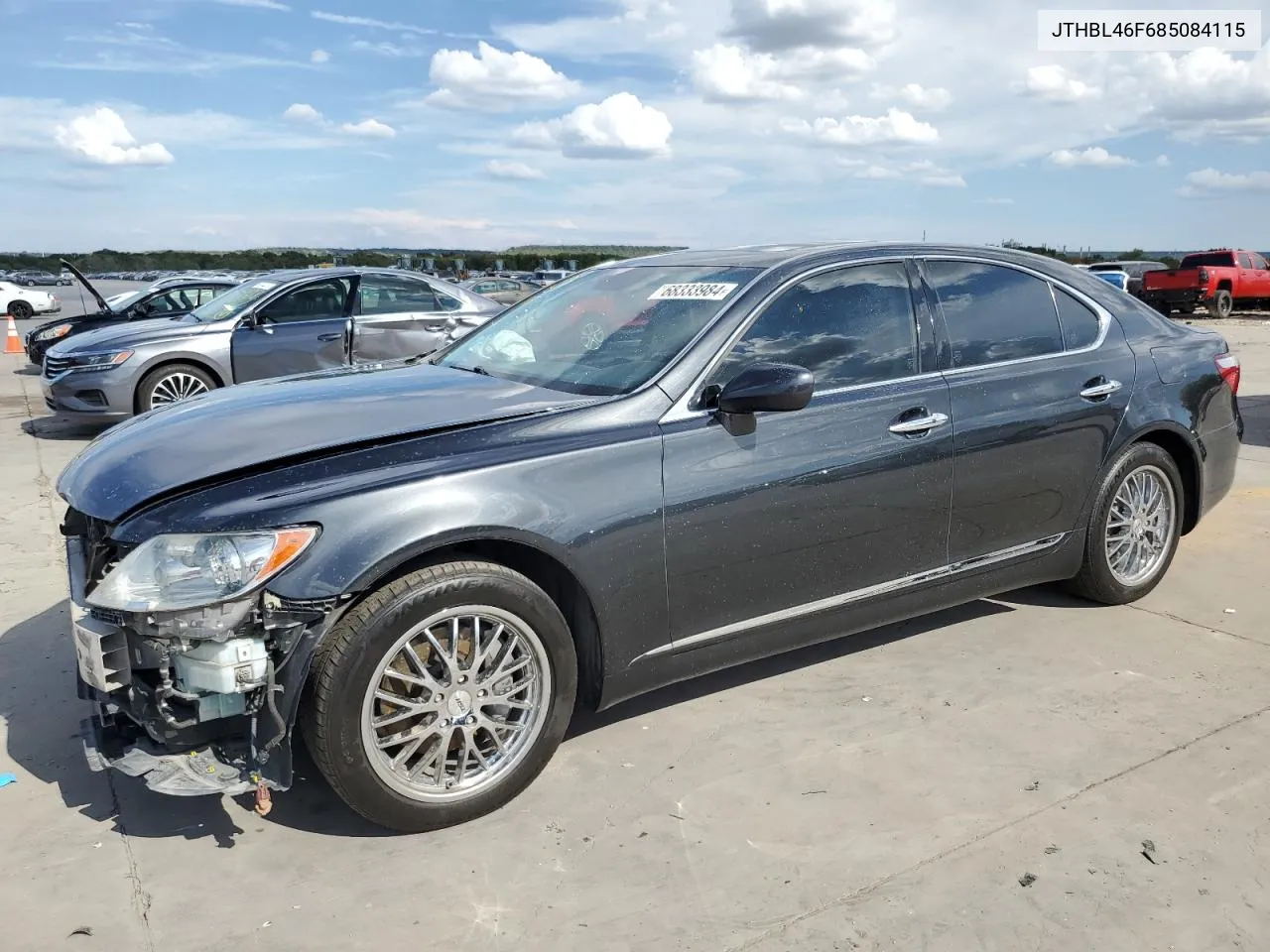 2008 Lexus Ls 460 VIN: JTHBL46F685084115 Lot: 68333984