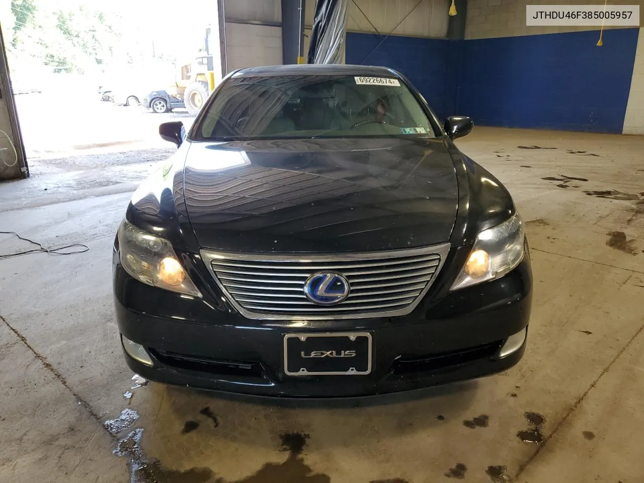 2008 Lexus Ls 600Hl VIN: JTHDU46F385005957 Lot: 69226674