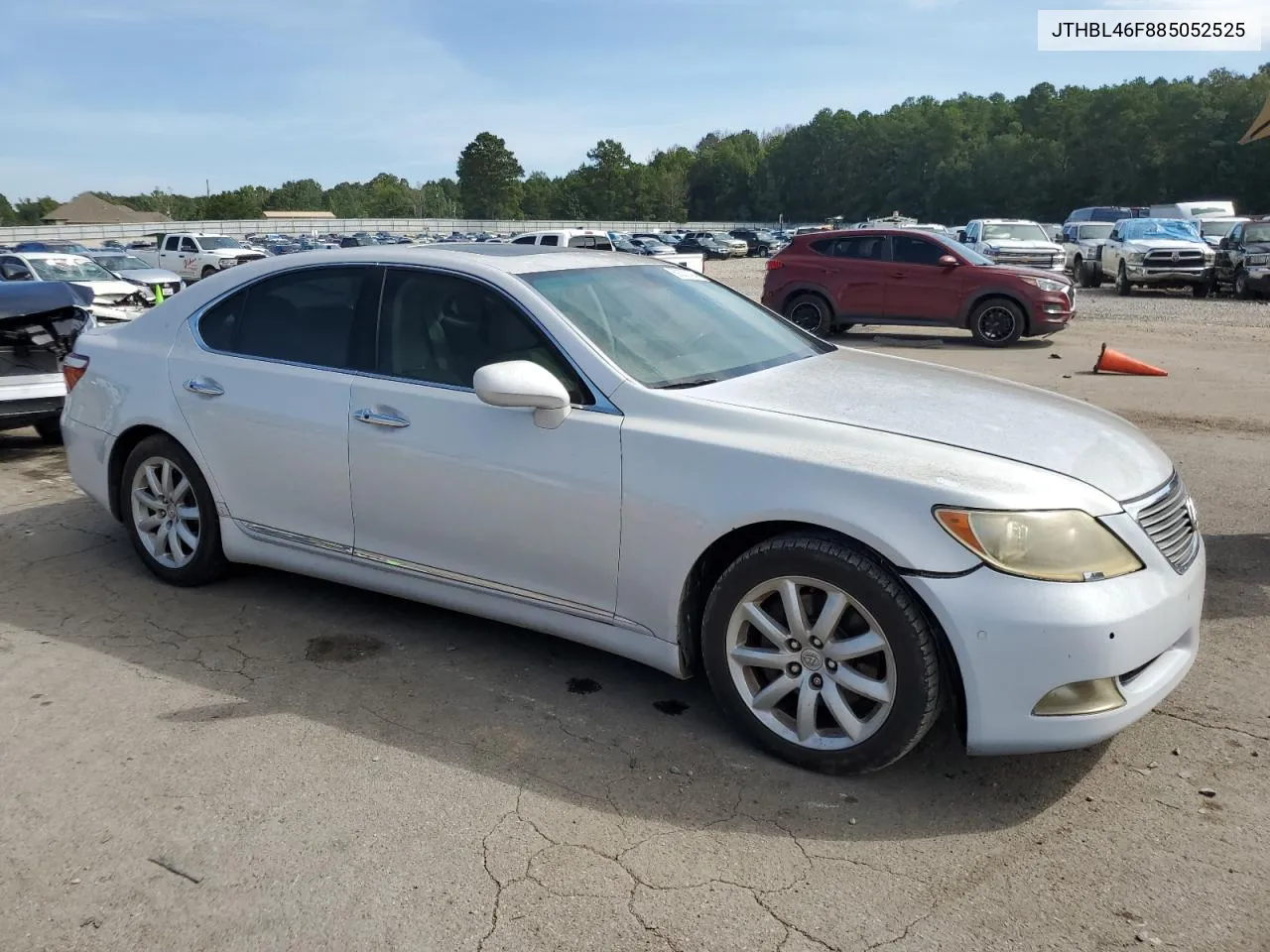 2008 Lexus Ls 460 VIN: JTHBL46F885052525 Lot: 69332194