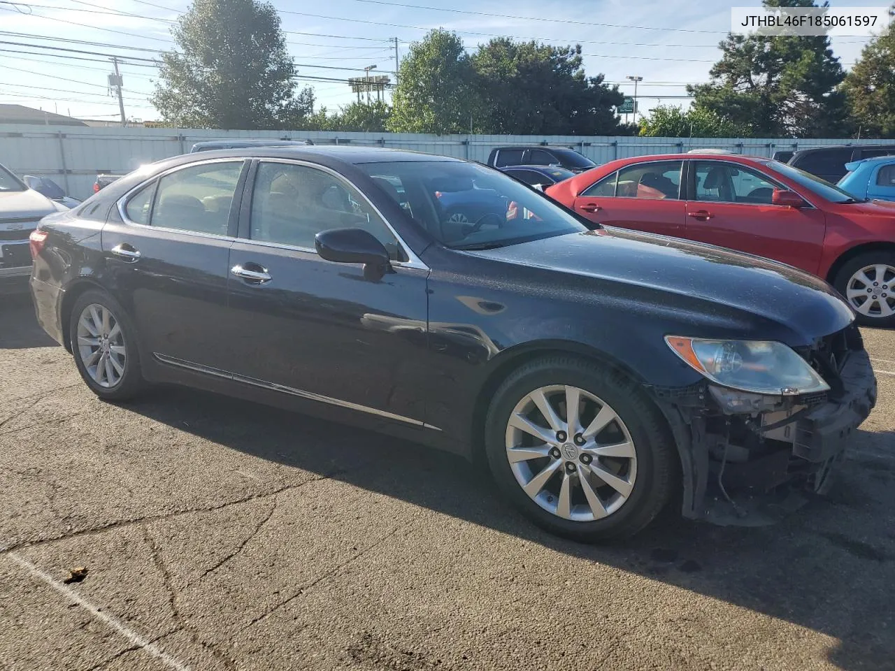 2008 Lexus Ls 460 VIN: JTHBL46F185061597 Lot: 69699334