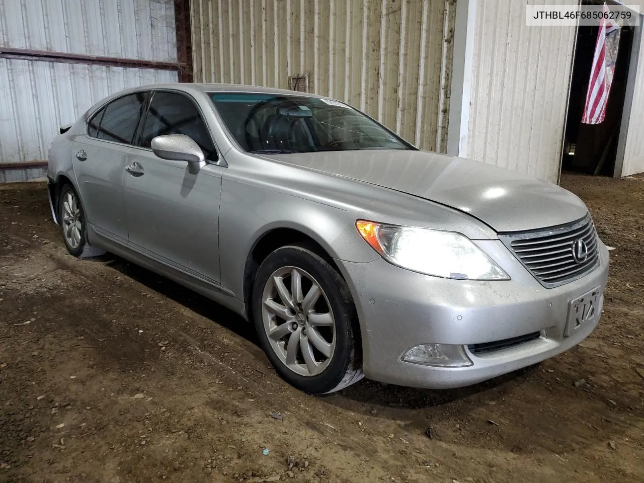 2008 Lexus Ls 460 VIN: JTHBL46F685062759 Lot: 69930634