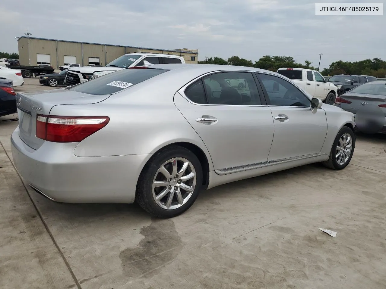 2008 Lexus Ls 460L VIN: JTHGL46F485025179 Lot: 70139174