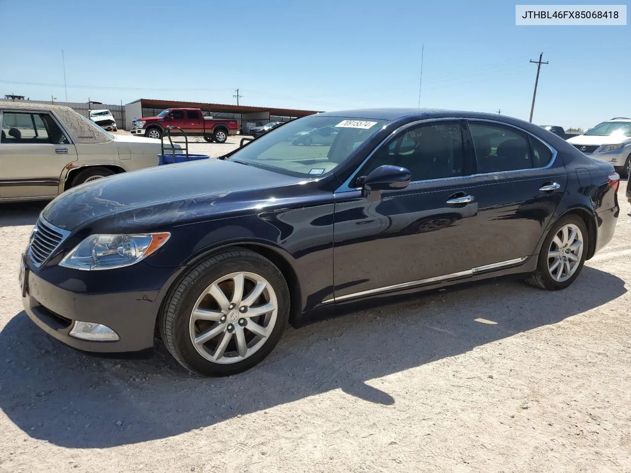 2008 Lexus Ls 460 VIN: JTHBL46FX85068418 Lot: 70915574