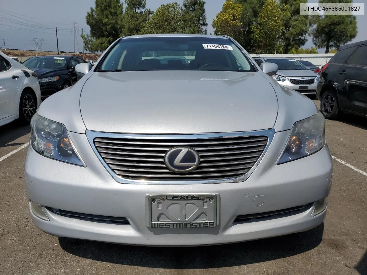 JTHDU46F385001827 2008 Lexus Ls 600Hl