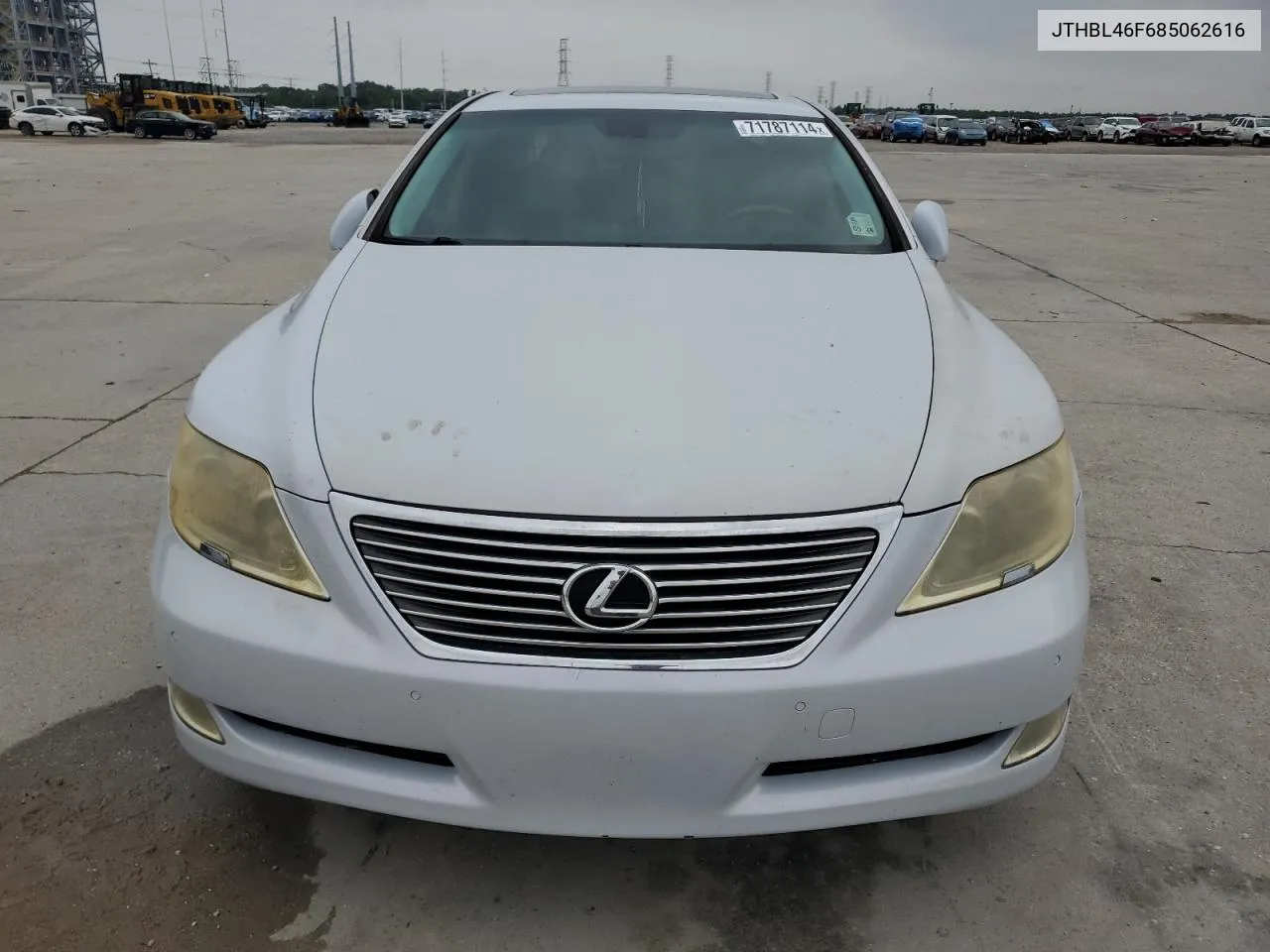 2008 Lexus Ls 460 VIN: JTHBL46F685062616 Lot: 71787114