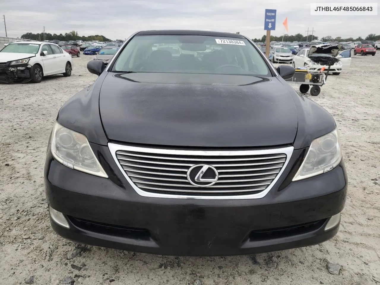 2008 Lexus Ls 460 VIN: JTHBL46F485066843 Lot: 72130384