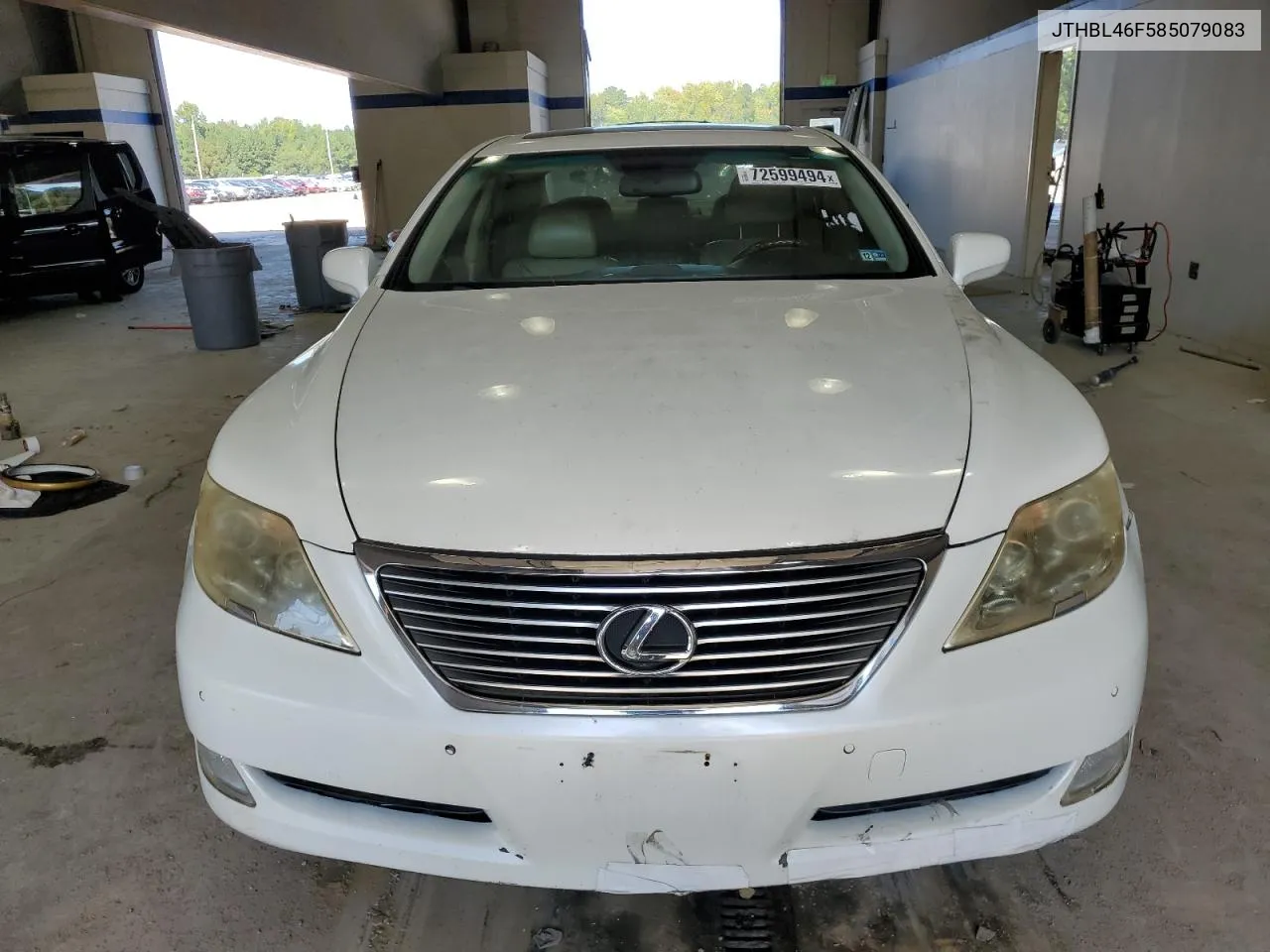 2008 Lexus Ls 460 VIN: JTHBL46F585079083 Lot: 72599494