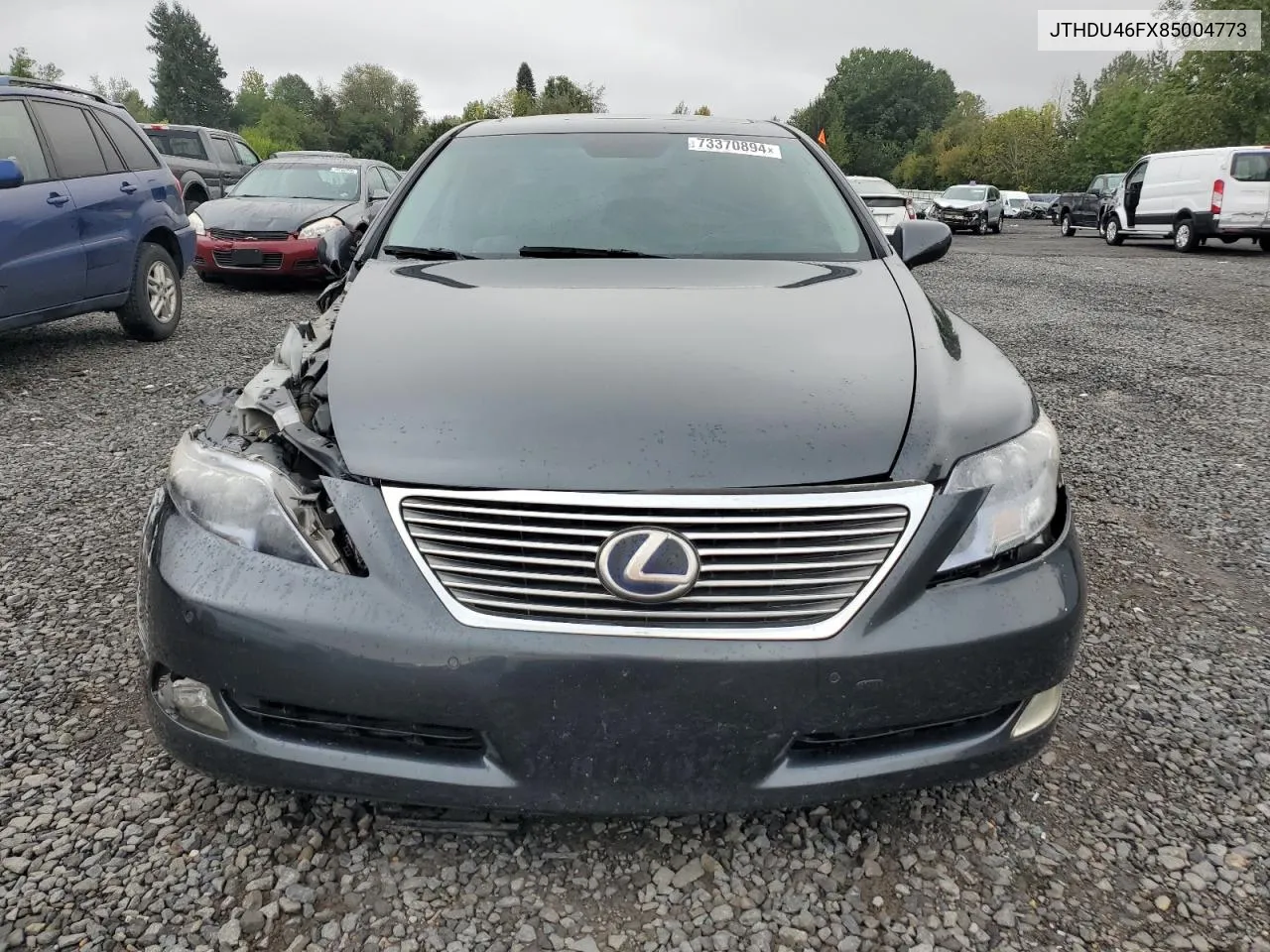 2008 Lexus Ls 600Hl VIN: JTHDU46FX85004773 Lot: 73370894