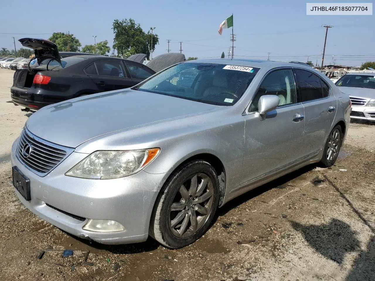 2008 Lexus Ls 460 VIN: JTHBL46F185077704 Lot: 73537254