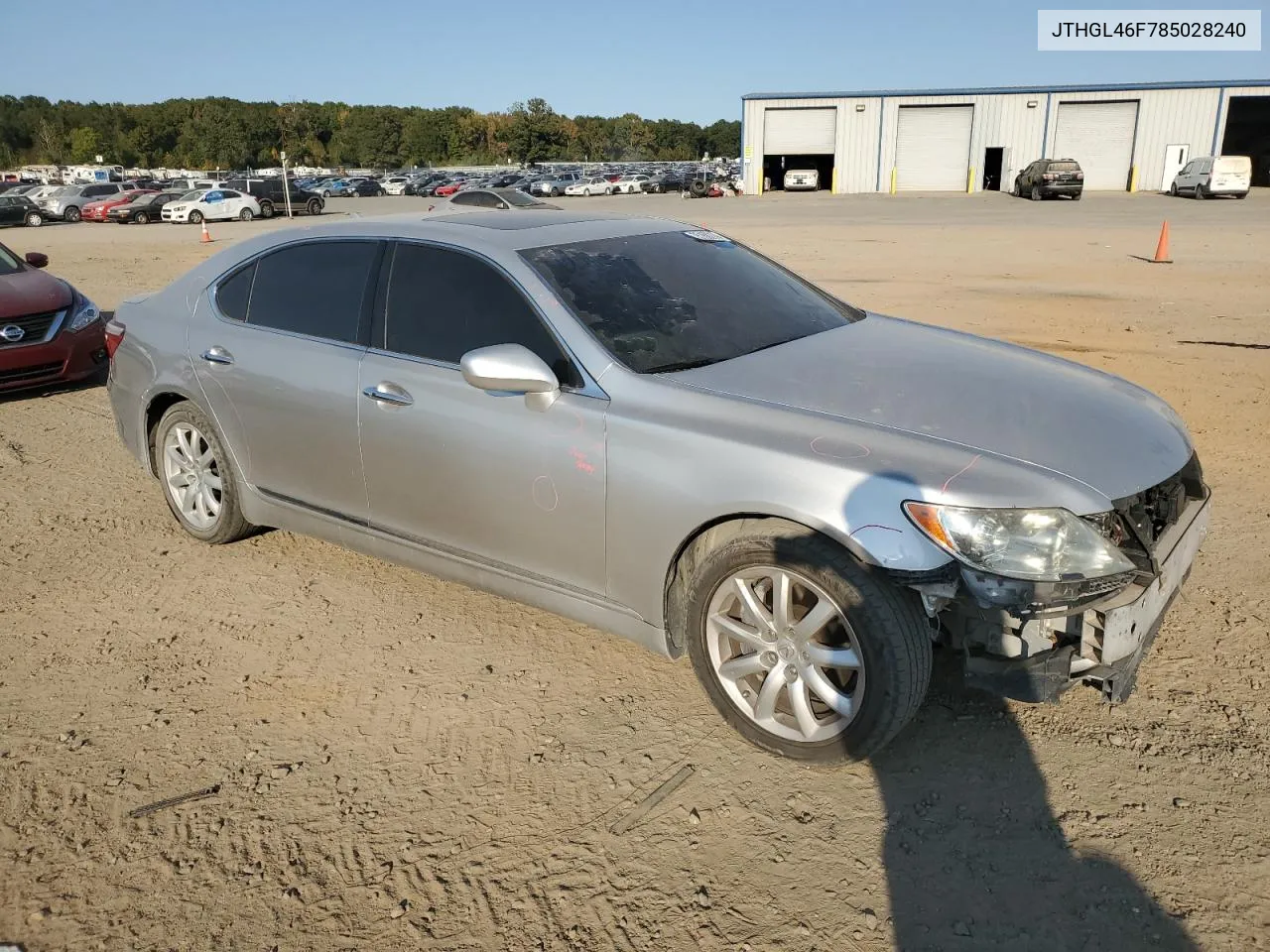 2008 Lexus Ls 460L VIN: JTHGL46F785028240 Lot: 75168214